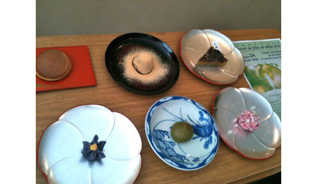 Pâtisseries japonaises du salon de thé Waluku