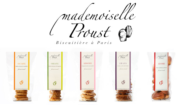 La gamme de biscuits de Mademoiselle Proust
